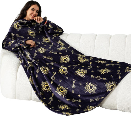 Coperta con maniche morbida - con,