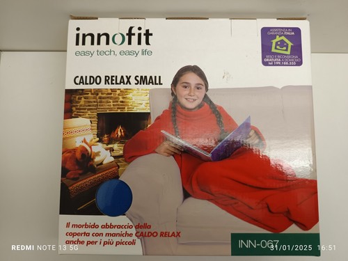 Coperta con maniche per - coperta,