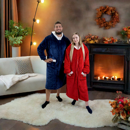 Coperta indossabile con - coperta,
