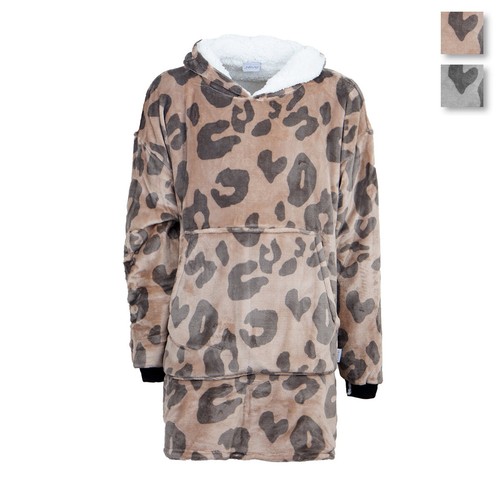 Felpa plaid con maniche - felpa, e