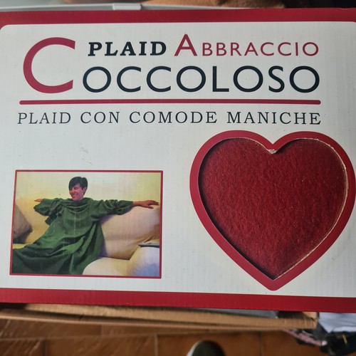 Plaid pile con maniche - plaid,