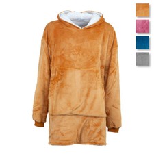 Felpa Plaid con maniche e