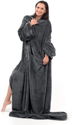 Coperta con maniche per in - maniche, tv