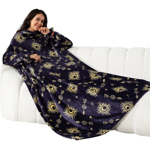 Coperta con maniche morbida - coperta,