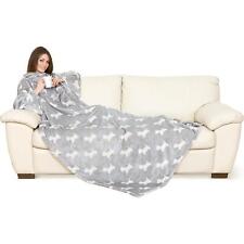 Coperta con maniche e tasca