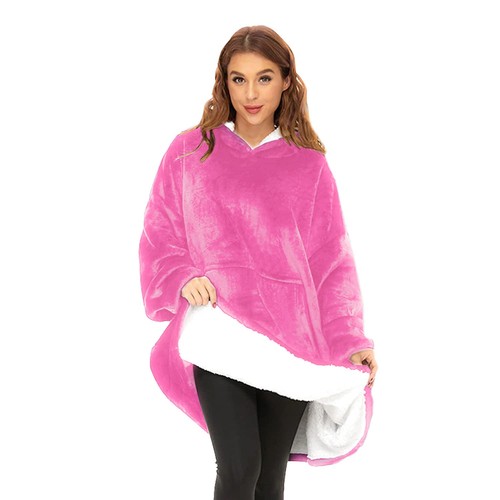 Coperta con cappuccio plaid - cappuccio,