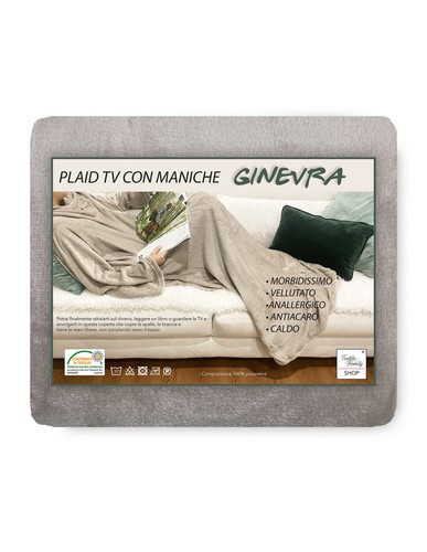 Coperta plaid morbido - tv, in