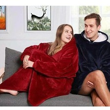 Coperta in Pile con Maniche