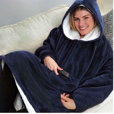 Coperta Oversize con Cappuccio