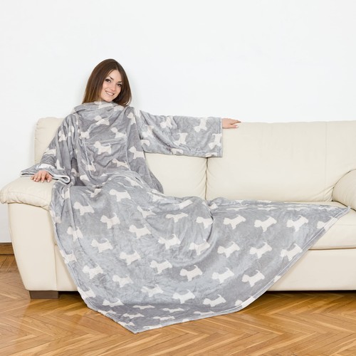 Kanguru coperta con maniche - coperta,